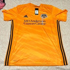 Mens XL MLS Houston Dynamo Jersey